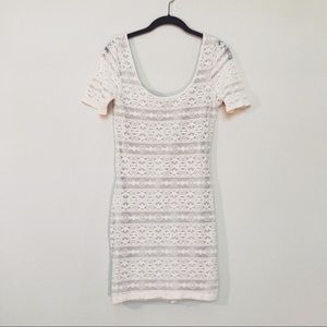 A&F Lace Tight Fit Mini Dress